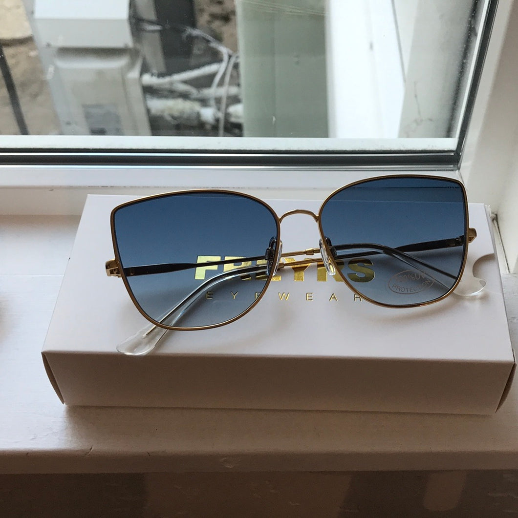Freyrs Eyewear - Emma - Gold/blue
