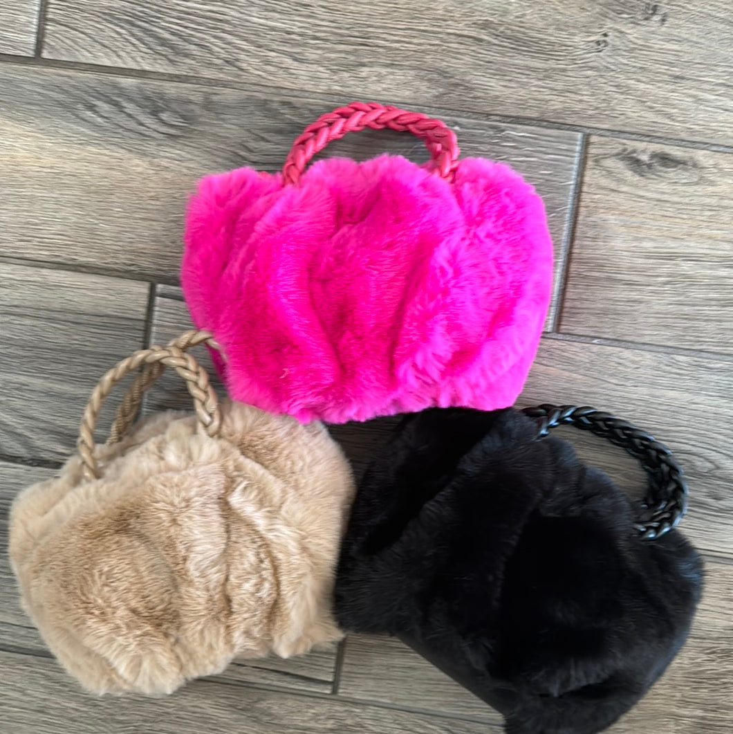 Faux Fur purse