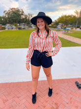 Candy Stripe Blouse