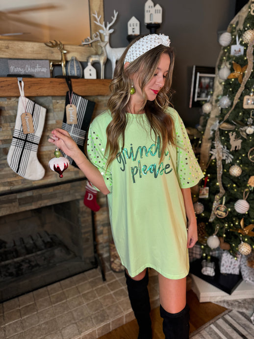 Grinch Please Tee