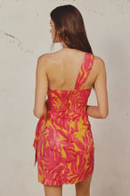Sunset Fuchsia Mini Dress