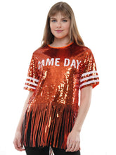 Sequin Game Day Tee