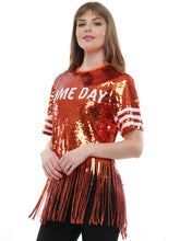 Sequin Game Day Tee