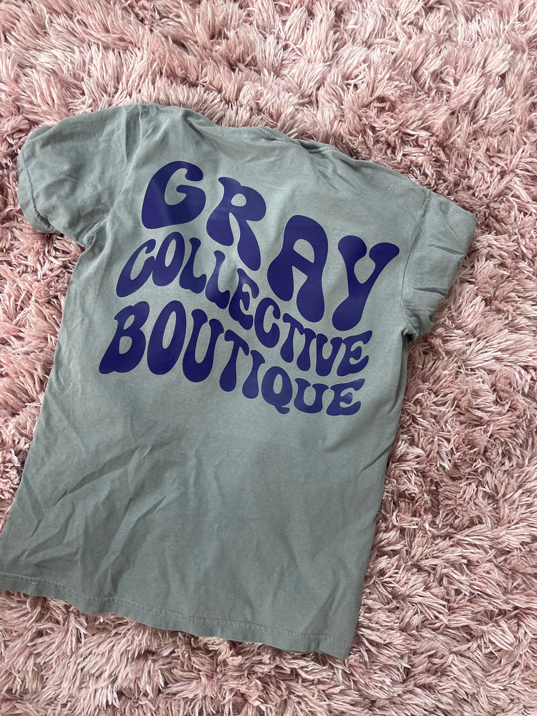 Gray Collective Logo Tee