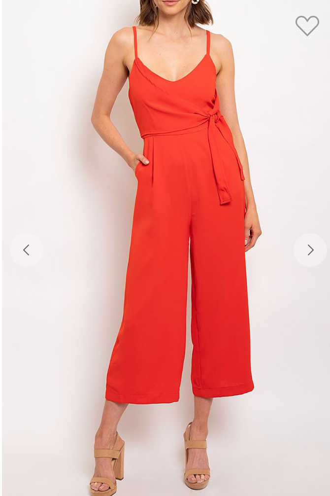 Red Jumpsuit