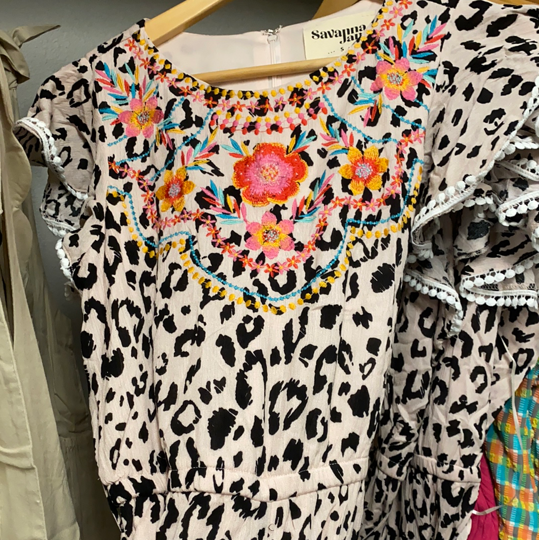Leopard Romper