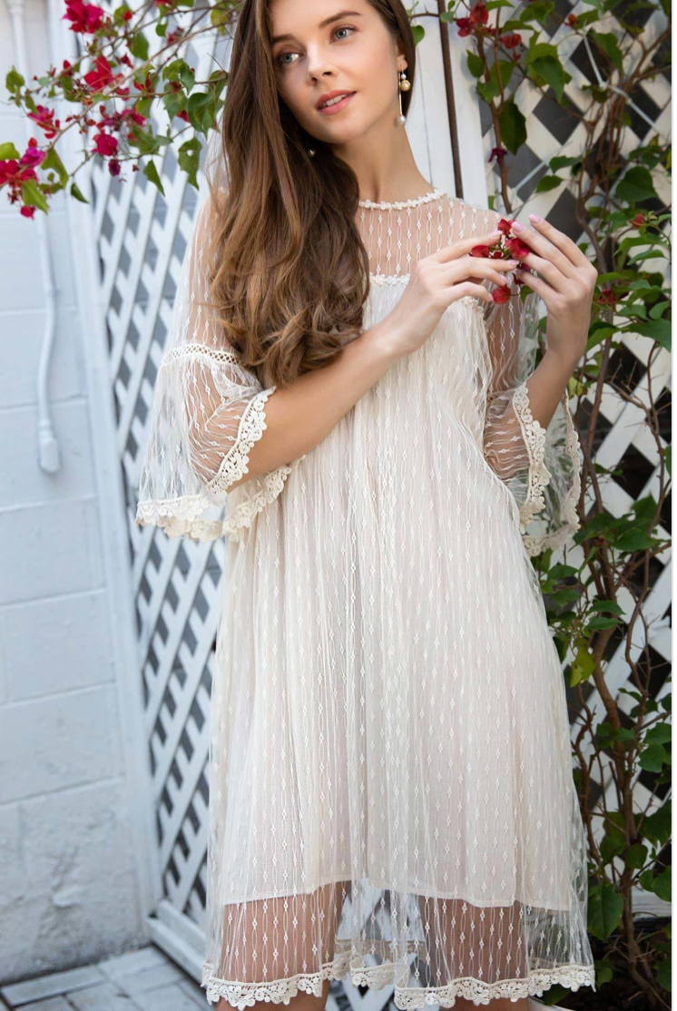 White Lace Dress