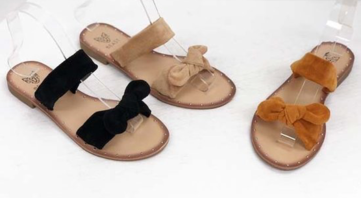 Shoes- Camel Flat Sandals