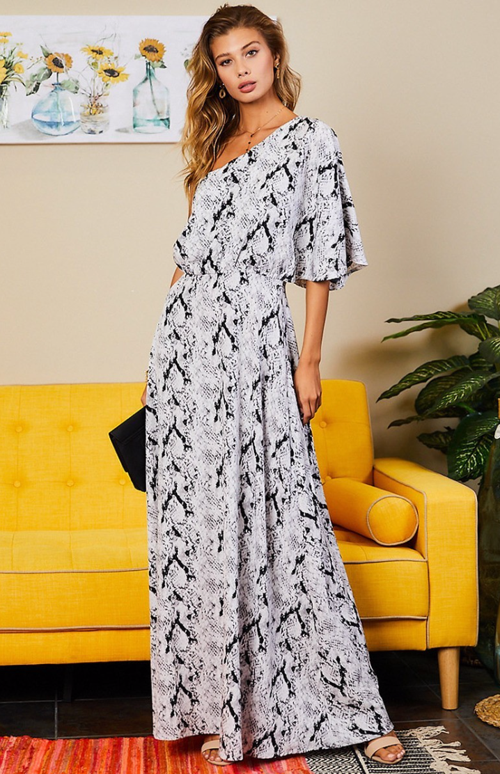 Snakeskin Maxi